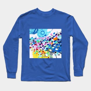 Jelly Bean Belly of Easter 1 Abstract Art Long Sleeve T-Shirt